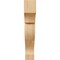 Ekena Millwork 1 3/4"W x 5"D x 10"H Extra Large Dearborn Wood Corbel, Red Oak CORW02X10X05DRRO - alternate 4